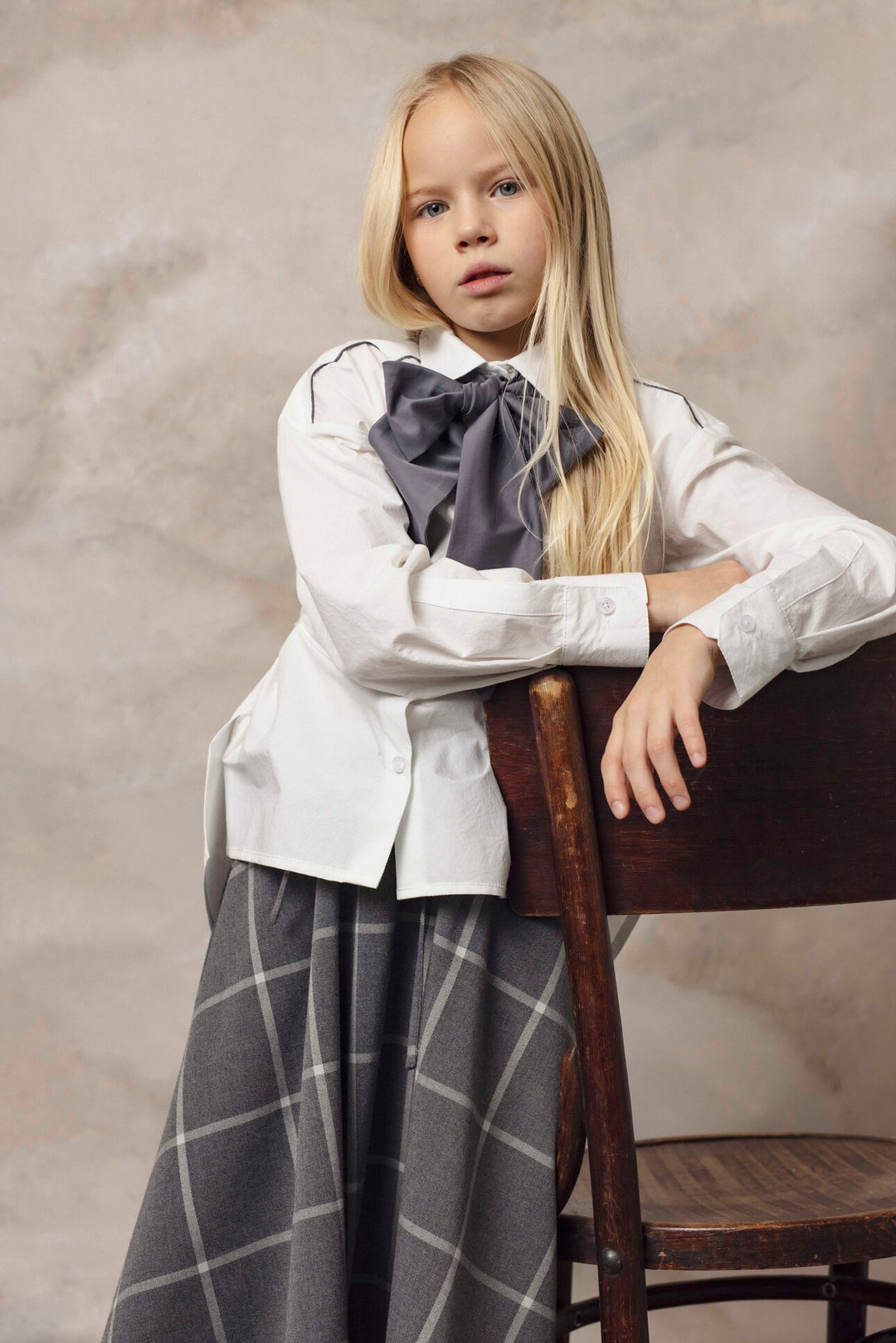 NUMB SKIRT GREY SQUARE