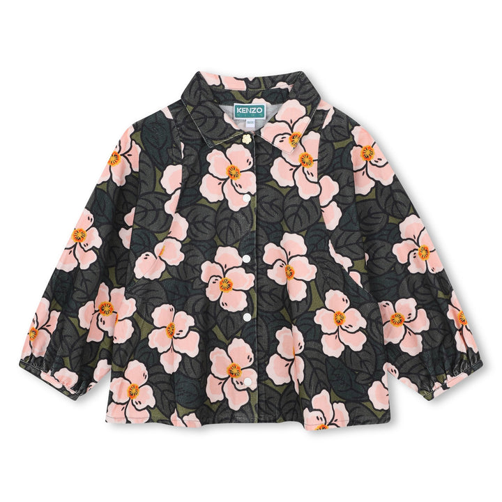 K61316-BLOUSE LONG SLEEVES-HOLLYWOOD GREEN