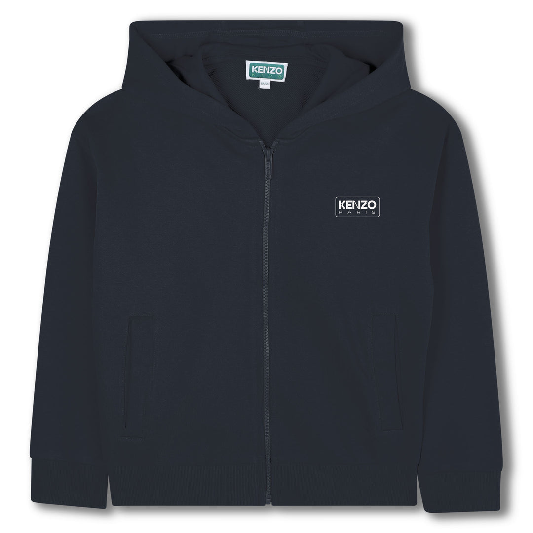 K61466-ZIP UP HOODIE-NAVY