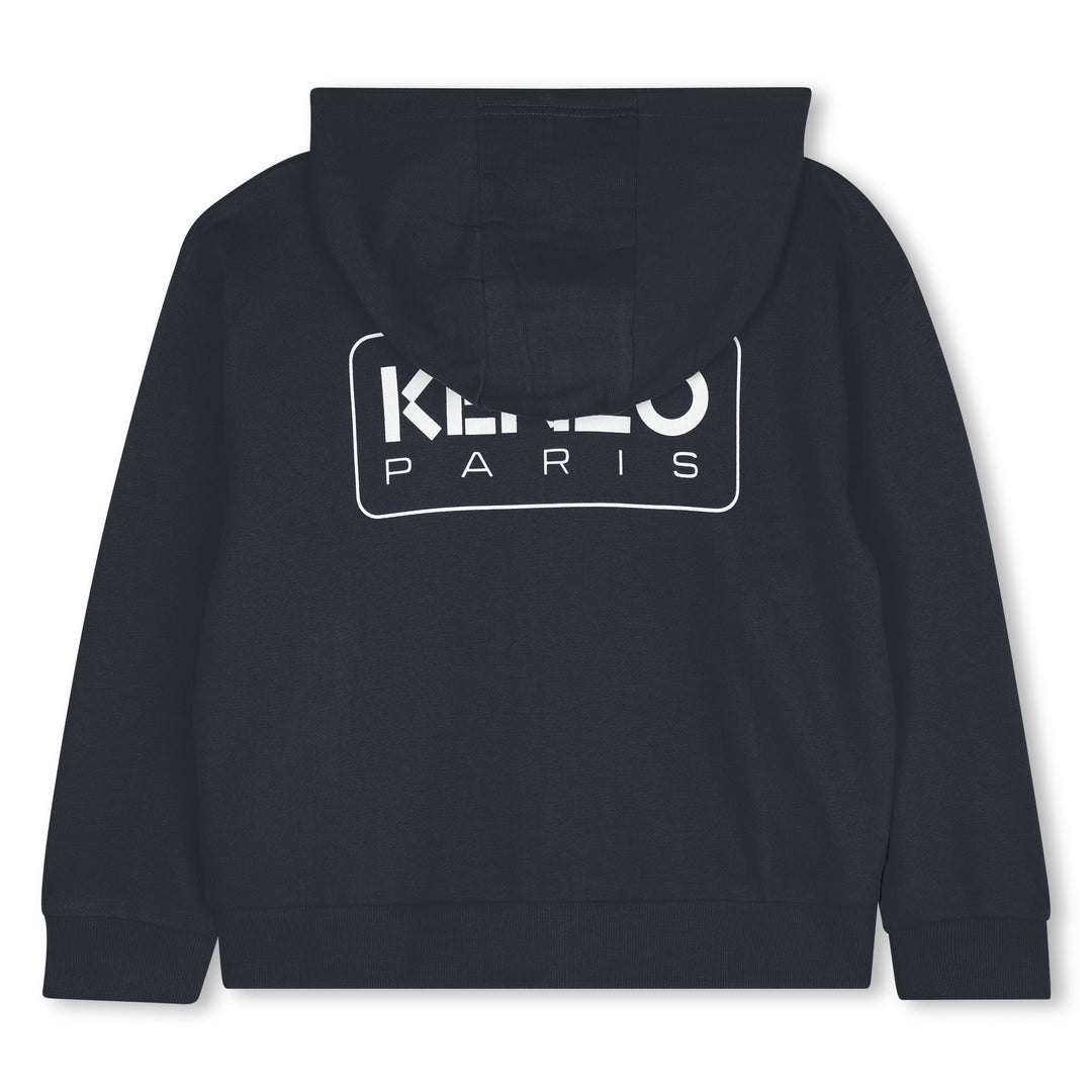 K61466-ZIP UP HOODIE-NAVY