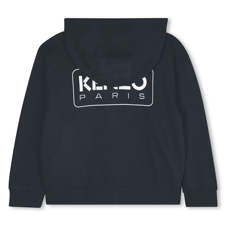K61466-ZIP UP HOODIE-NAVY