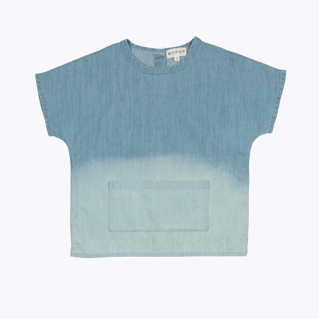 K811-DENIM OMBRE BOY TOP