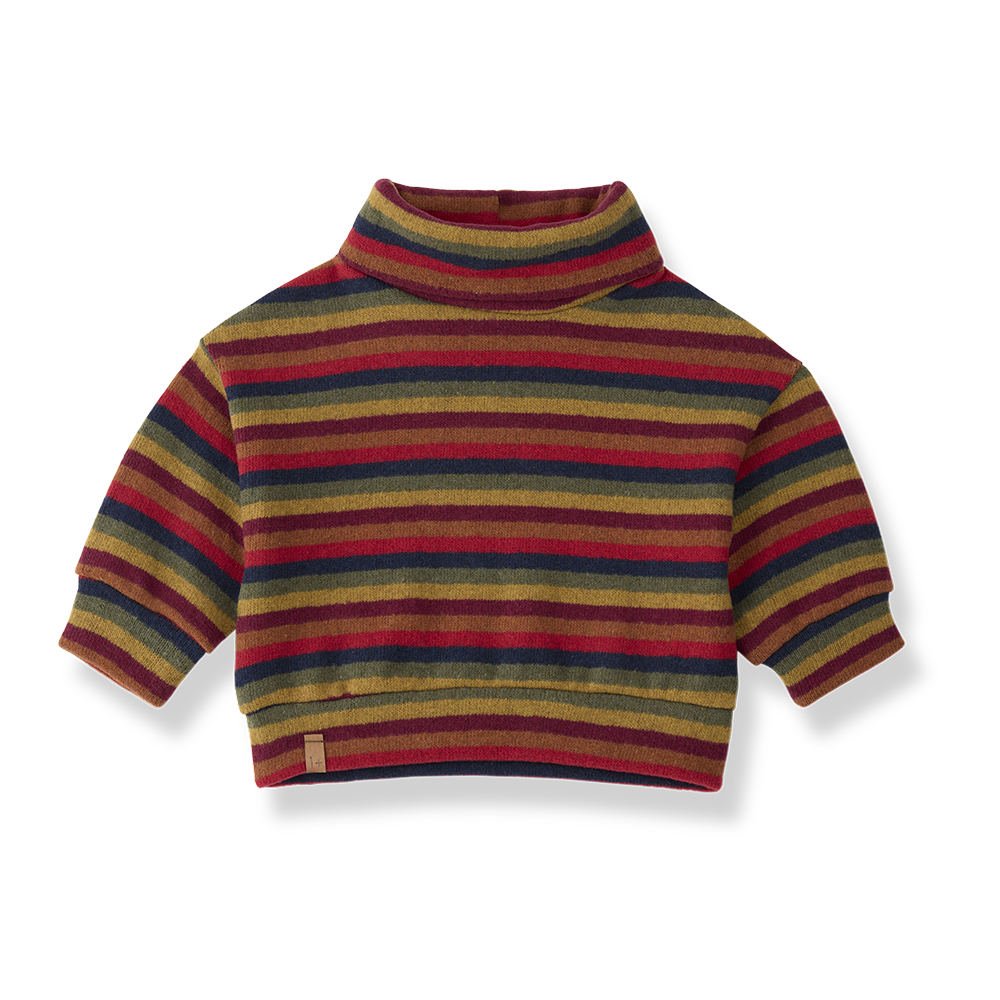 KINGSTON TURTLE NECK SWEATER - MULTICOLOR