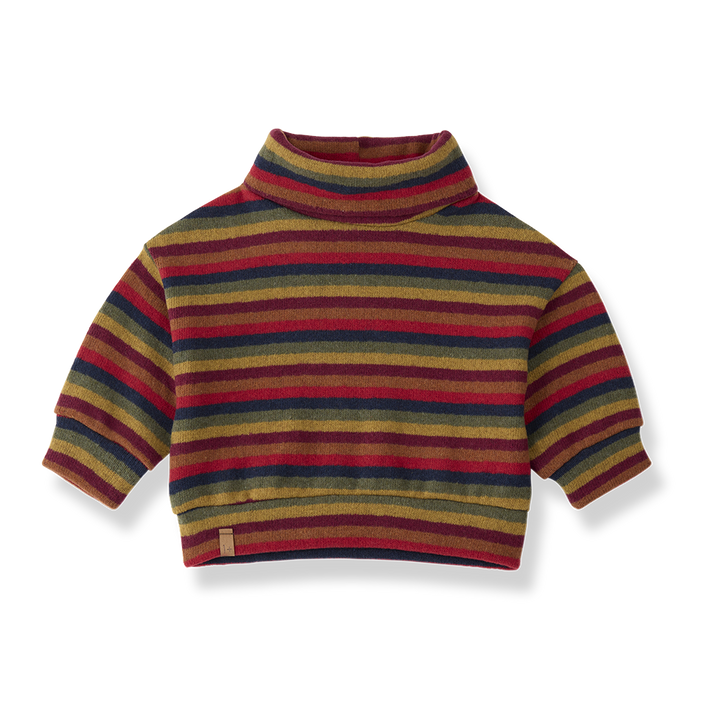 KINGSTON TURTLE NECK SWEATER - MULTICOLOR
