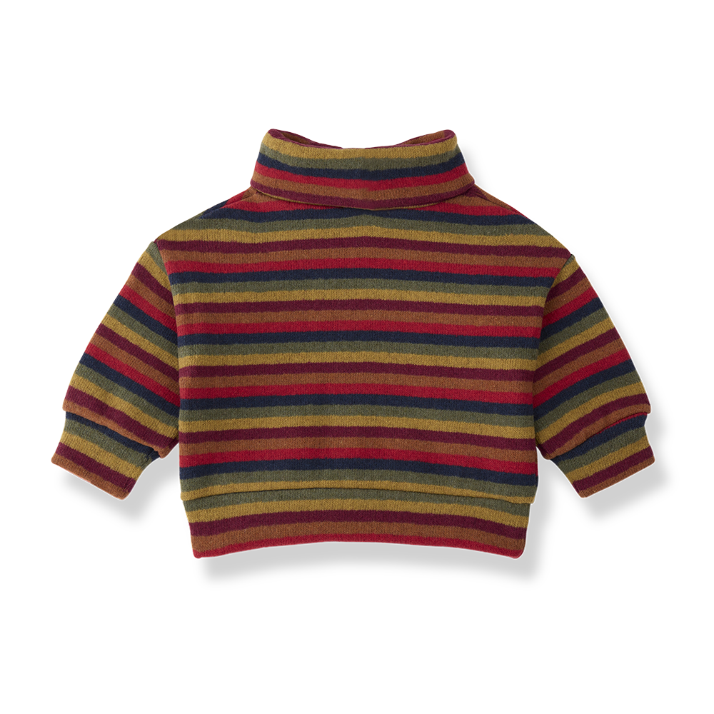 KINGSTON TURTLE NECK SWEATER - MULTICOLOR
