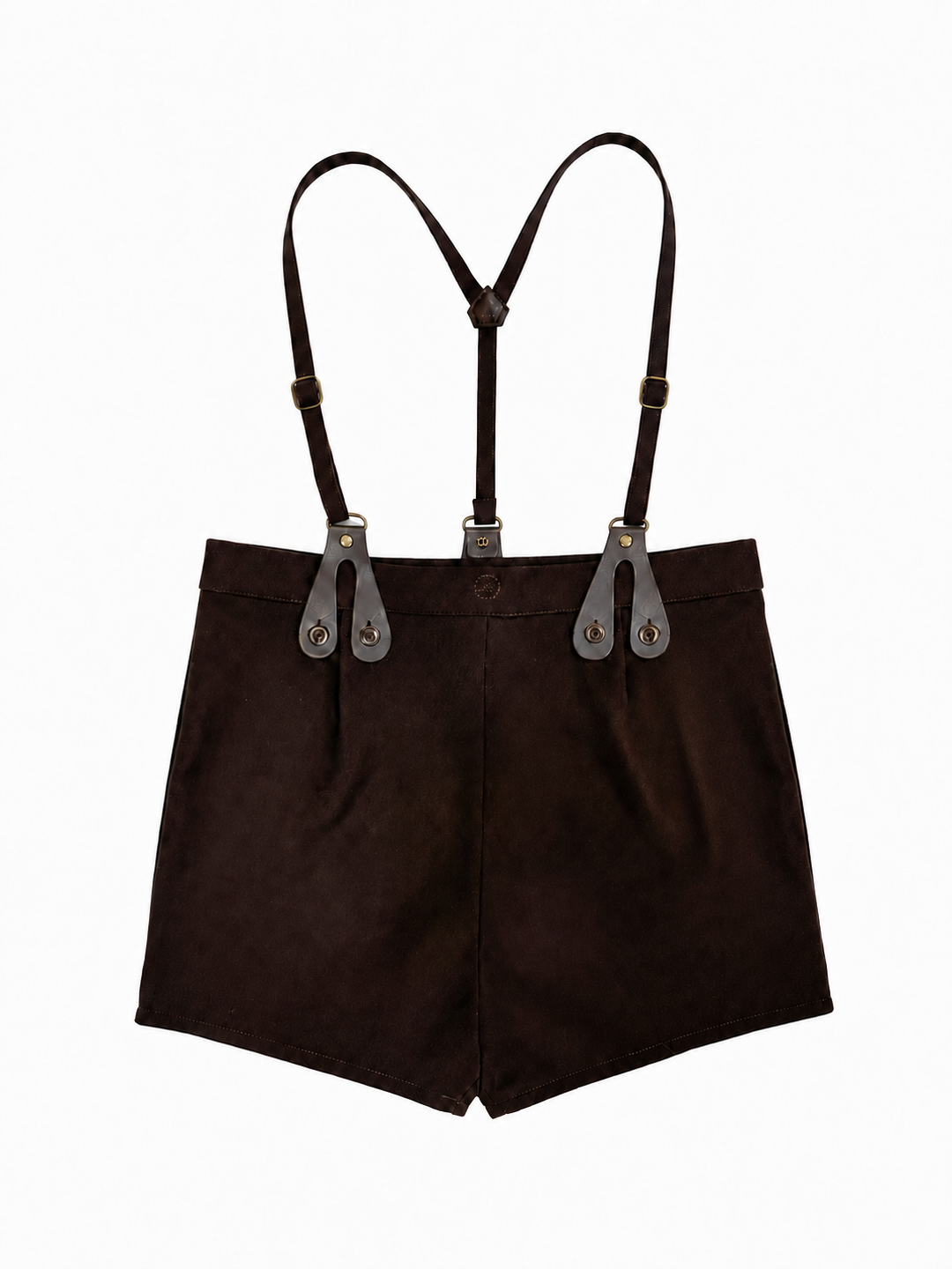 KS2604-KS2606 BOYS BROWN OVERALLS AND CHECKED SHIRT SET