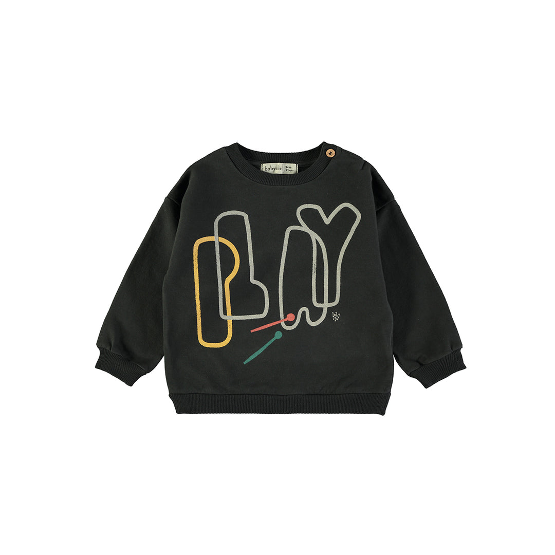 SWEATSHIRTS - PLAY GRAPHITE