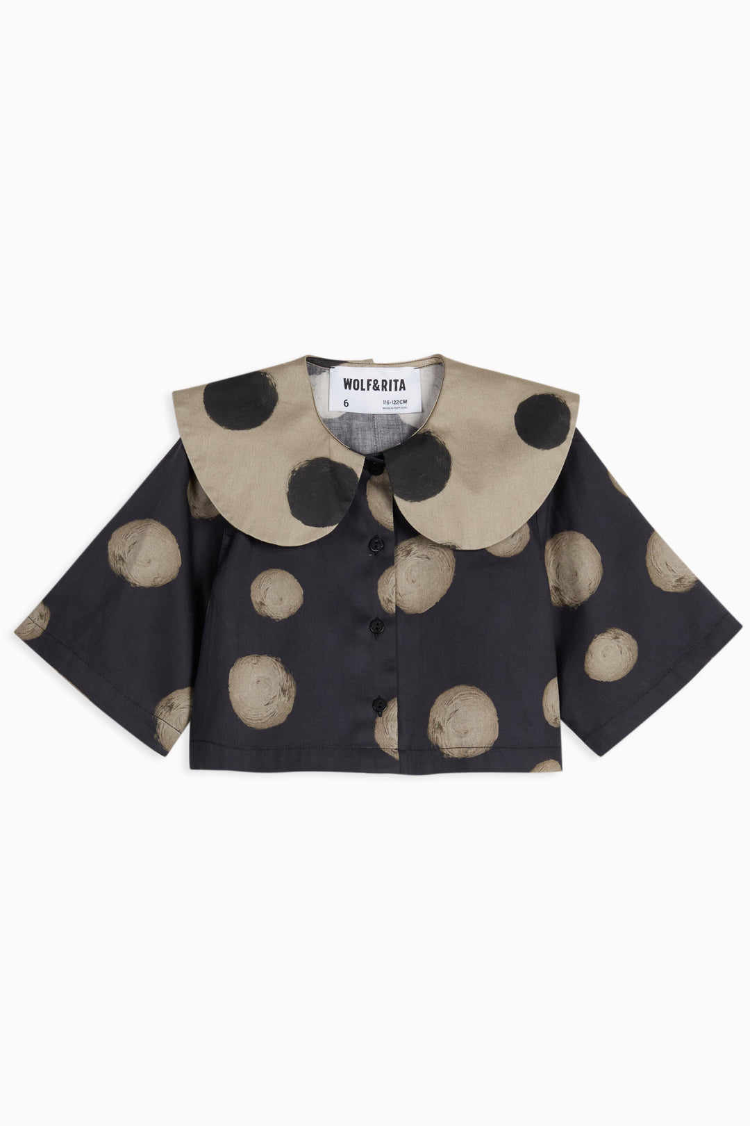 LEONILDE POLKA BLACK