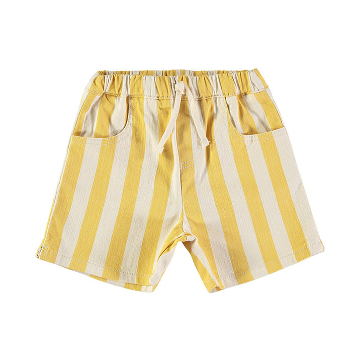 SHORTS - NOE STRIPES LEMON