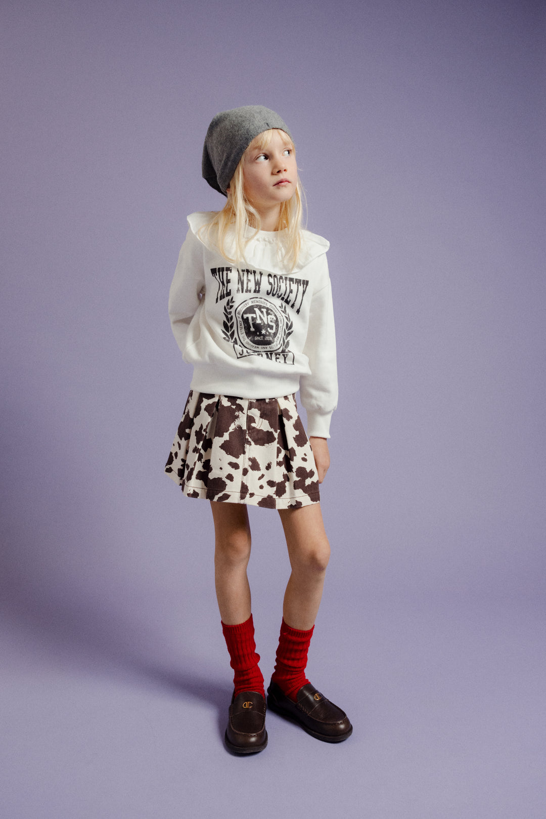 W26SSKIC135 Dakota Special Skirt Cow Print