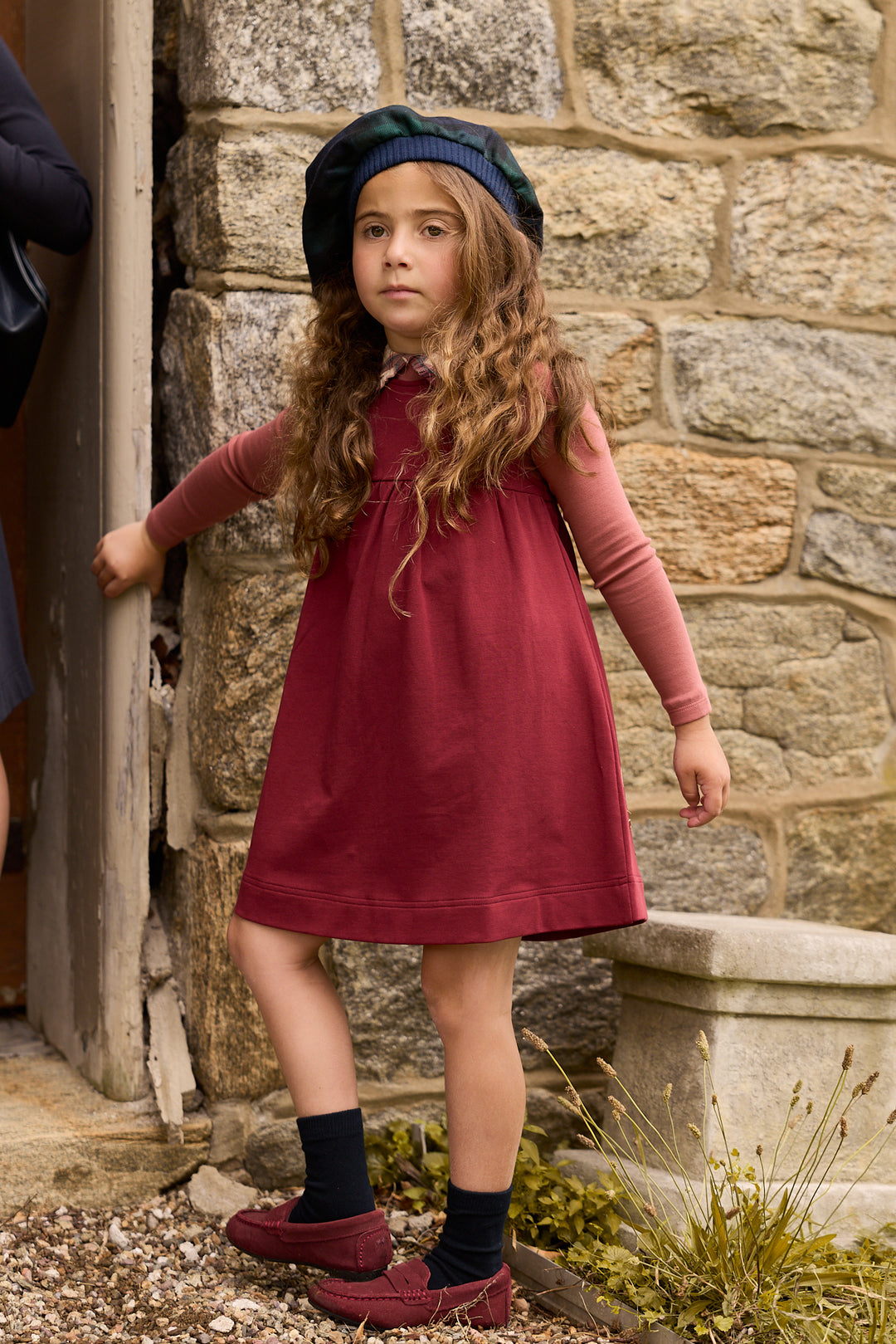 AW26-0064-J French Terry Scottish Collection Jumper  - Pink