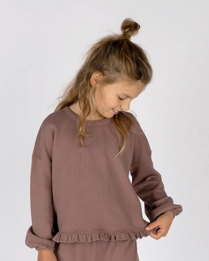 SW908 LO SWEATER MAUVE