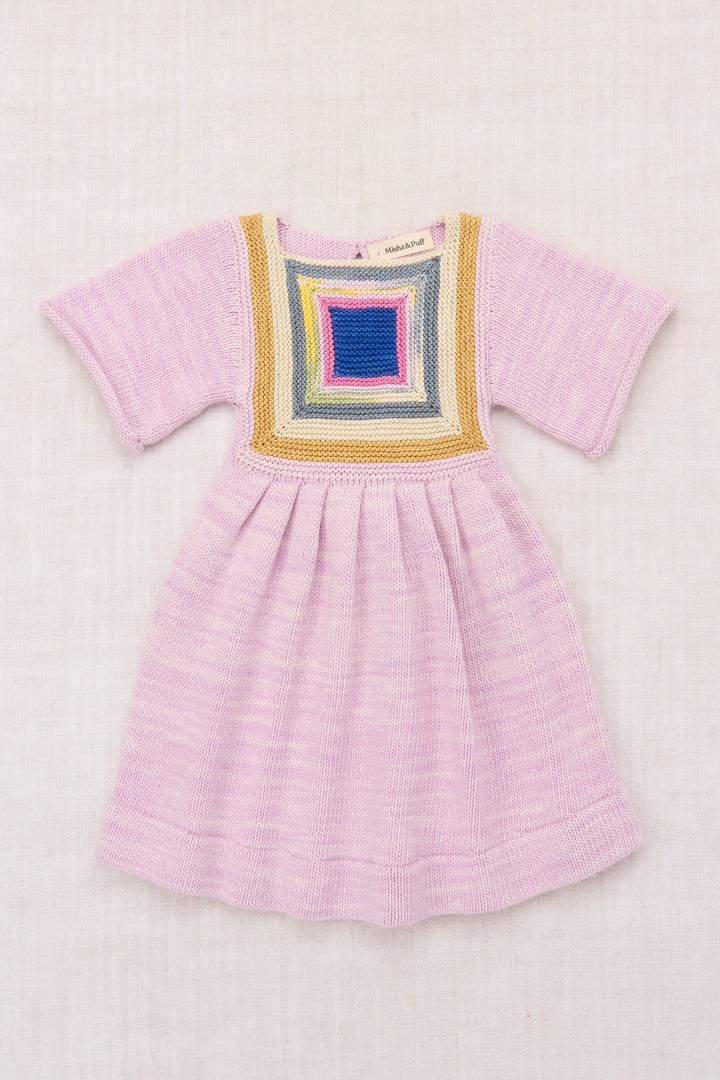 LOG CABIN DRESS-AURA