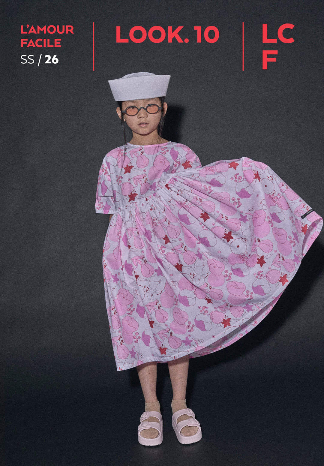 CORAL REEF DRESS-Flower Print