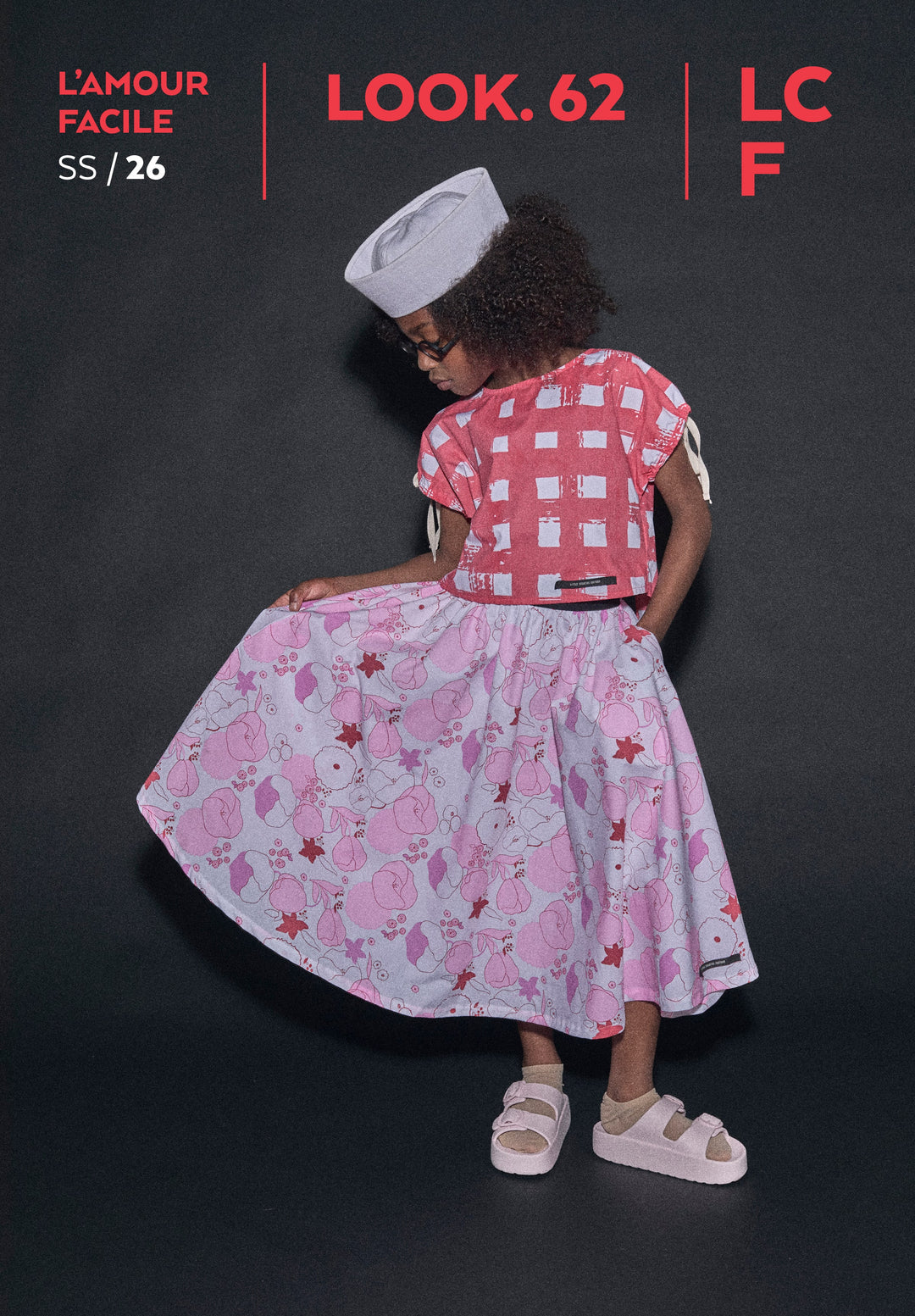 CORAL REEF SKIRT-Flower Print