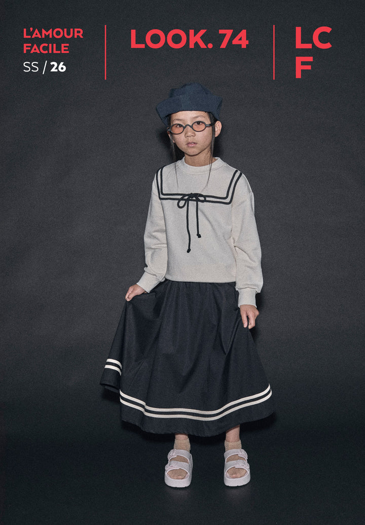 SAILOR SKIRT-Black
