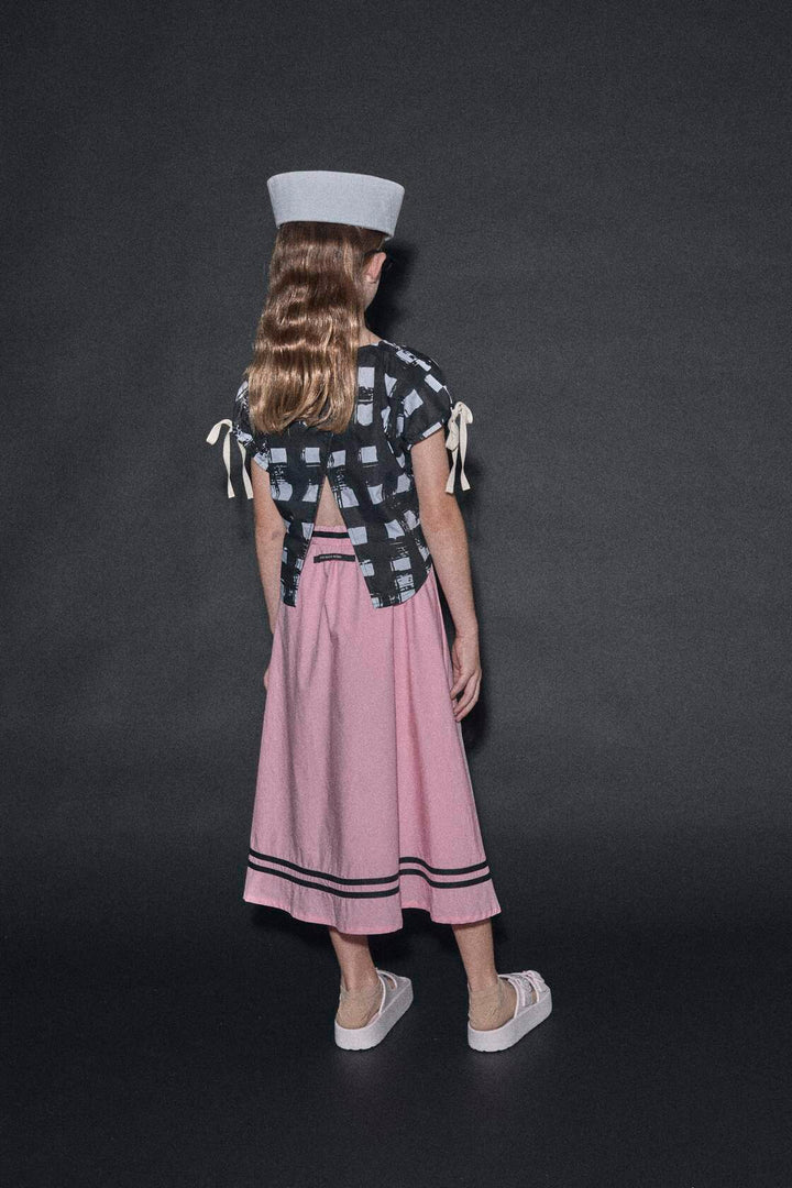 SAILOR SKIRT-Pink