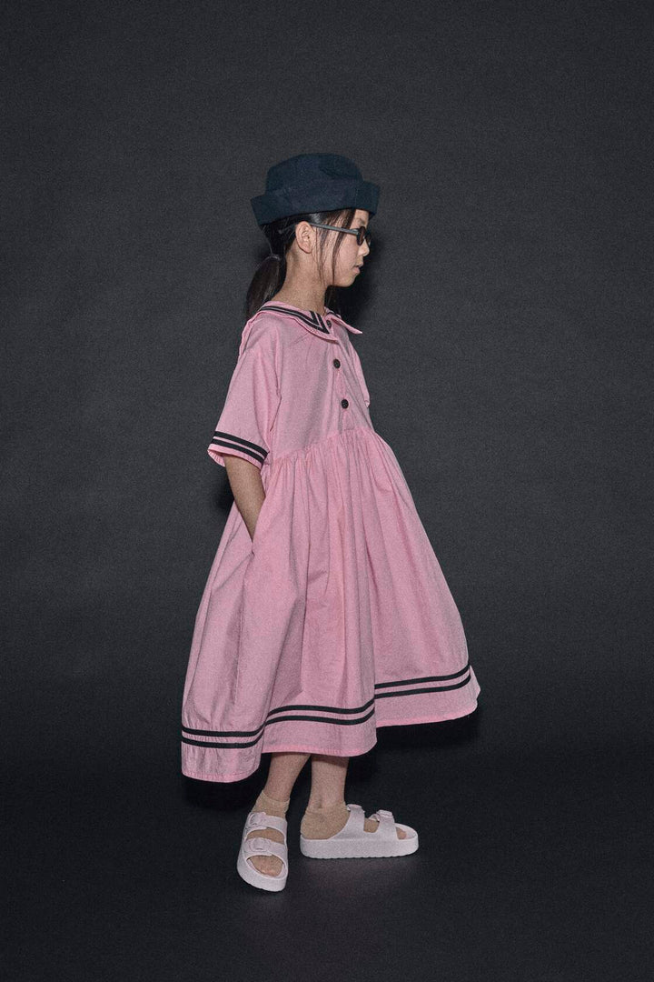 SAILOR DRESS-Pink