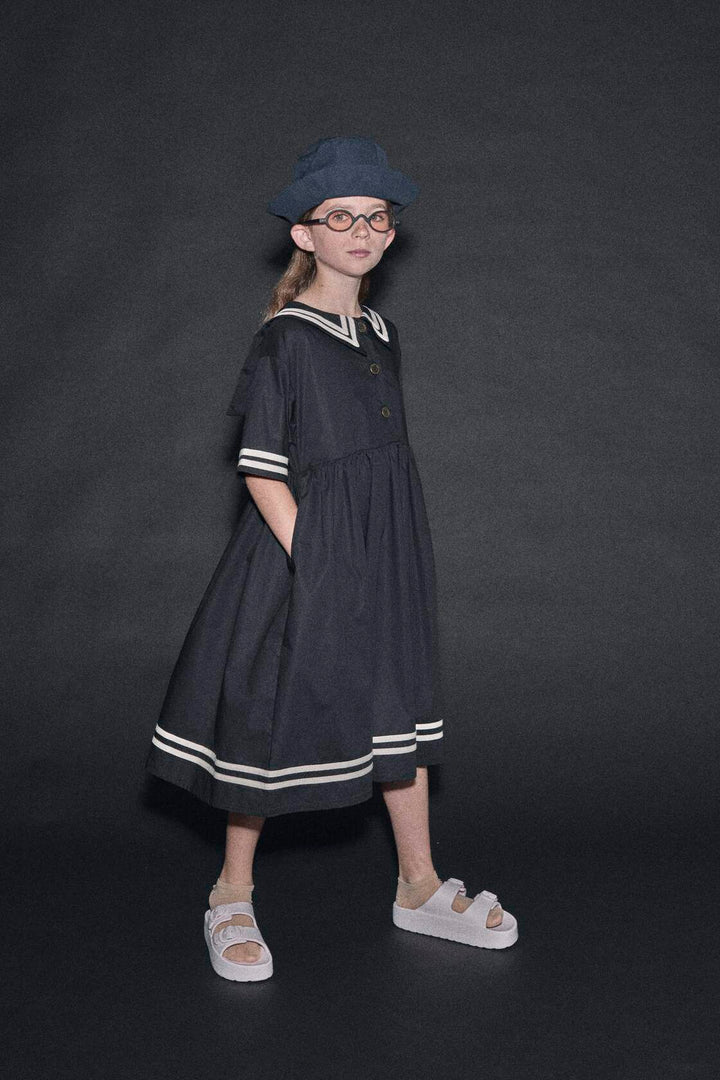 SAILOR DRESS-Black