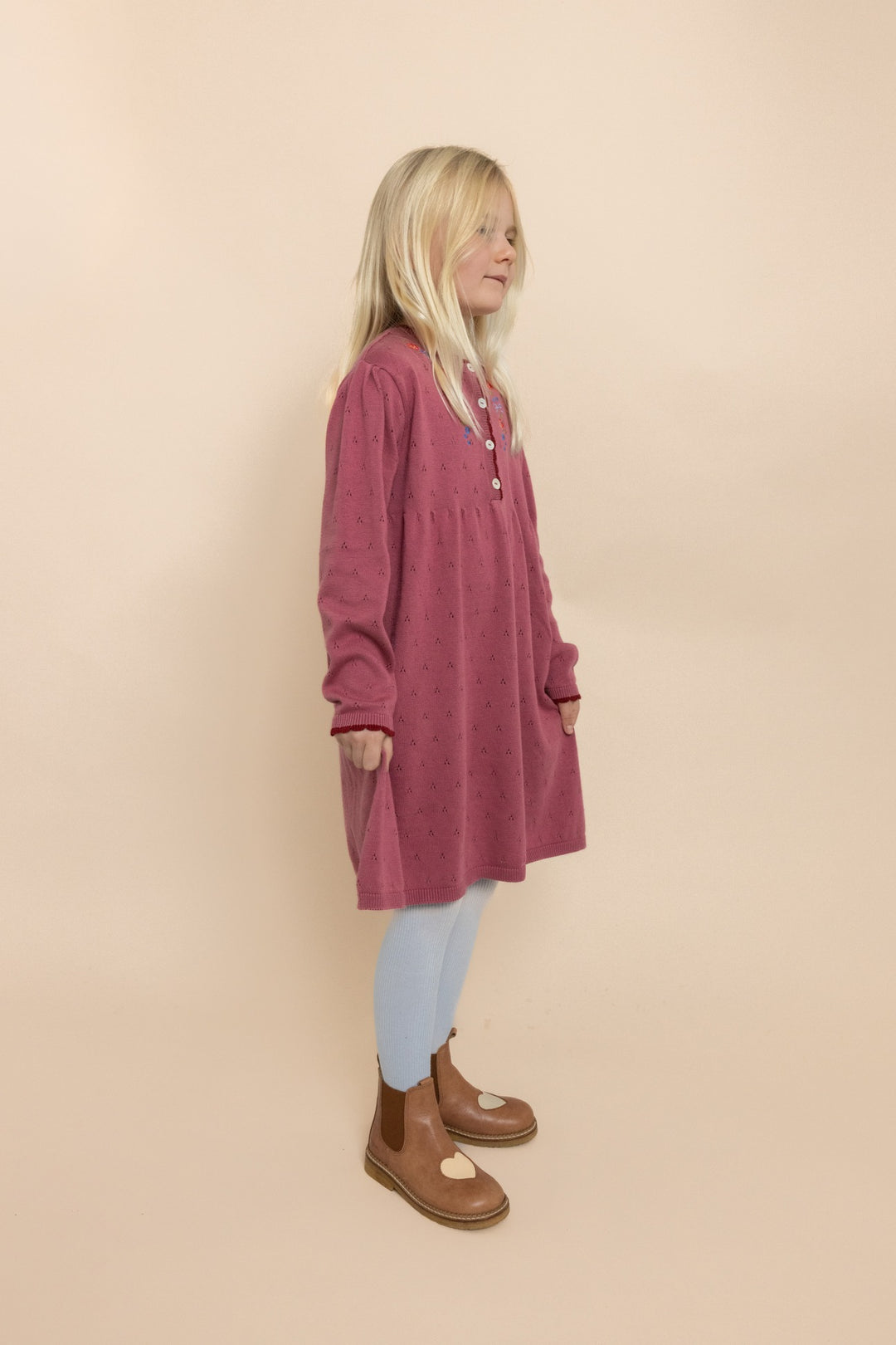 F11023-Willow Dress-Antique Rose