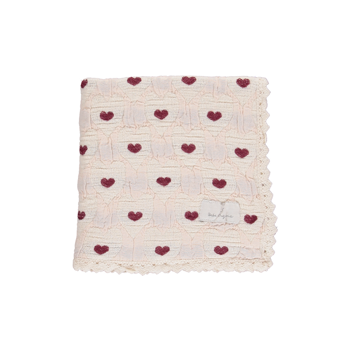 Love Blanket - Heart Motif
