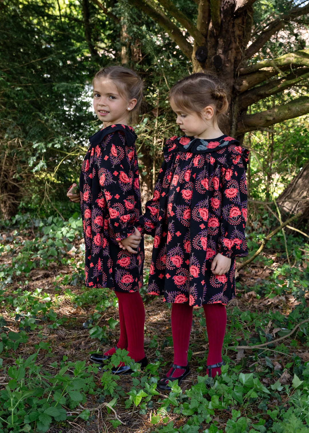 GIOVANNA DRESS-Flamenco Print