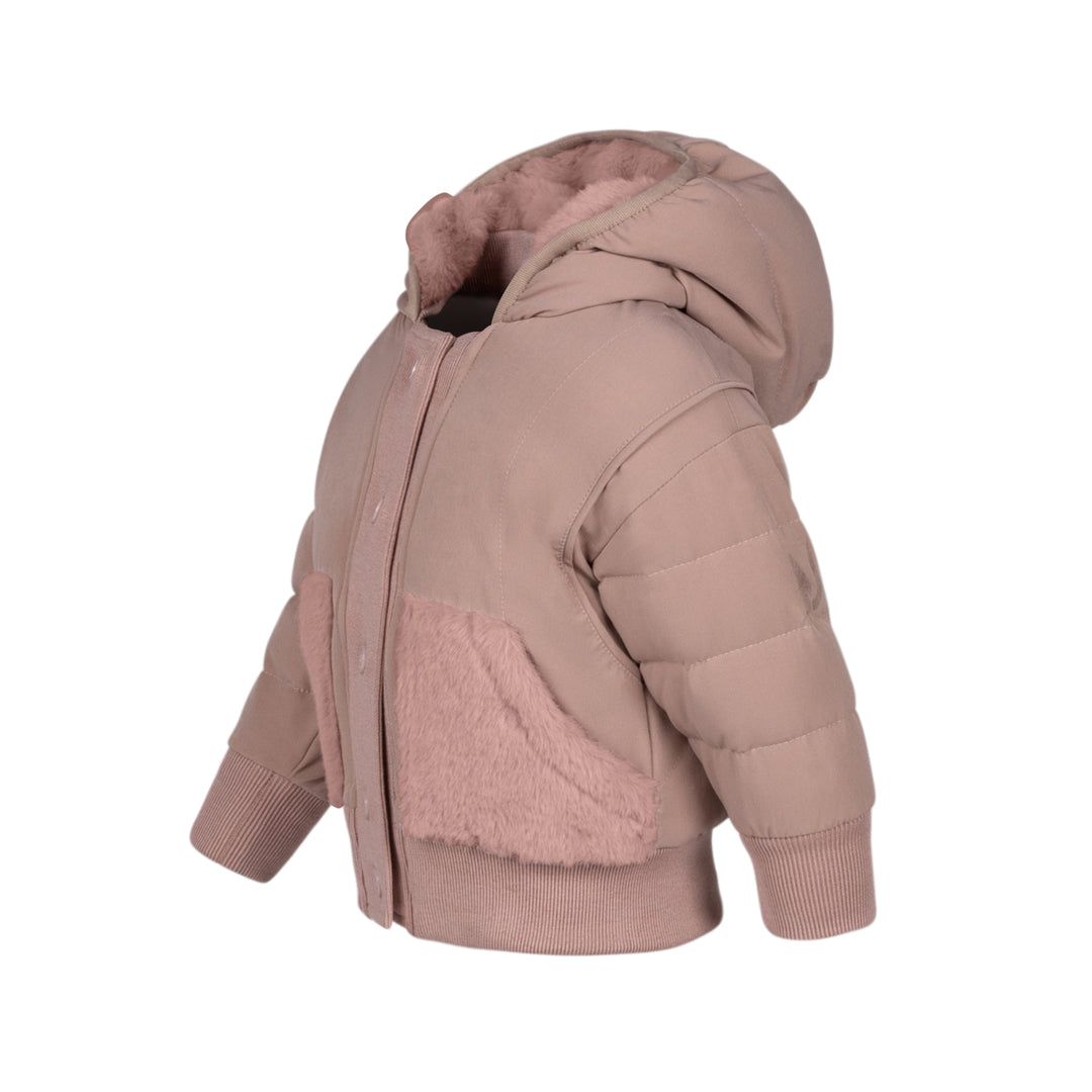 MJ201-Baby Knit Coat-Blush