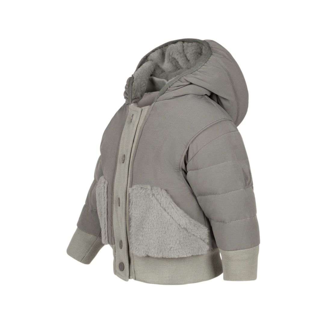 MJ201-Baby Knit Coat-Sage