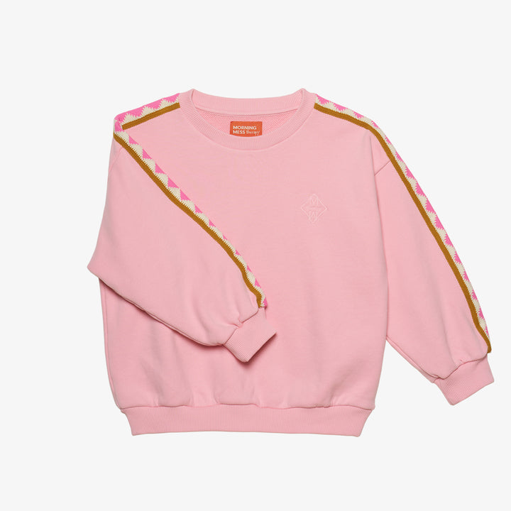 NICO SWEATSHIRT OVERSIZE BALOON FIT-COTTON PINK