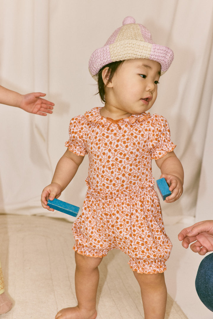 BABY BUBBLE SHORT-AURA LISSE FIELDS