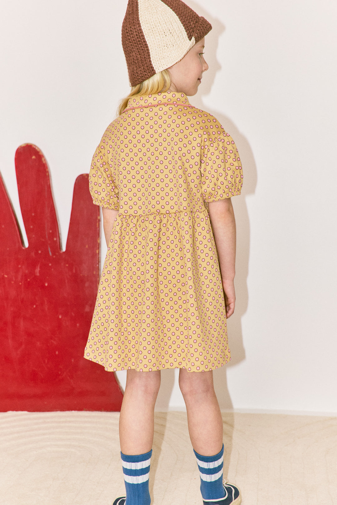 JUNIOR SCOUT DRESS-ROOT BEN-DAY DOTS