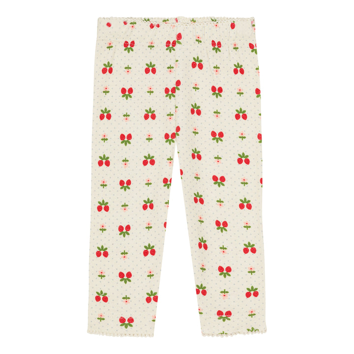 F10563/62-SOFIA JERSEY BASIC BLOUSE/LEGGINGS SET-Soft White Berry