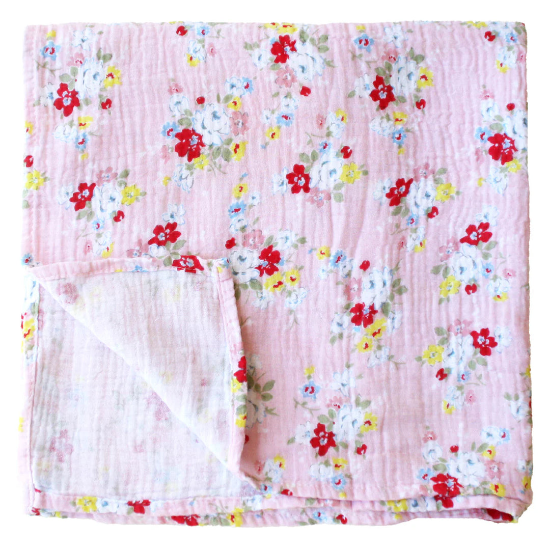 MW20VR - Muslin Swaddle Vintage Rose