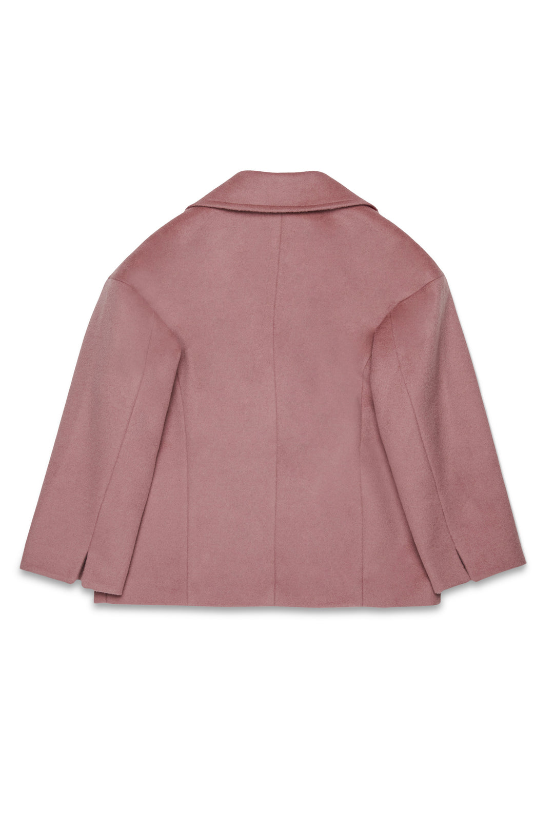 FW26 MX0229 MAUVE  MAXJ35F SHORT WOOL COAT