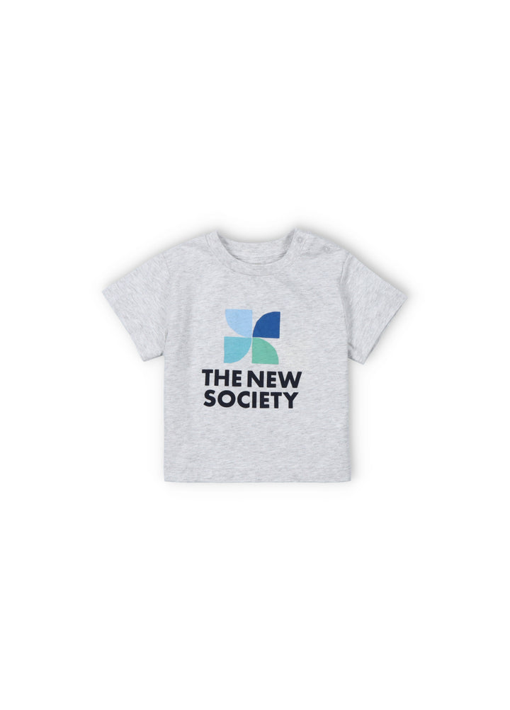 MYKONOS BABY T-SHIRT -Grey Melange