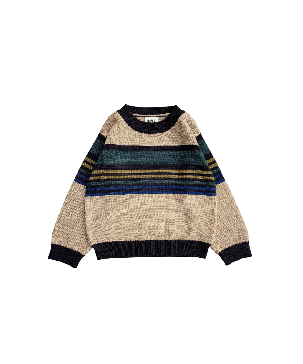 MAB863B - SGIO PULLOVER - BS WOOL BISCOTTI/B