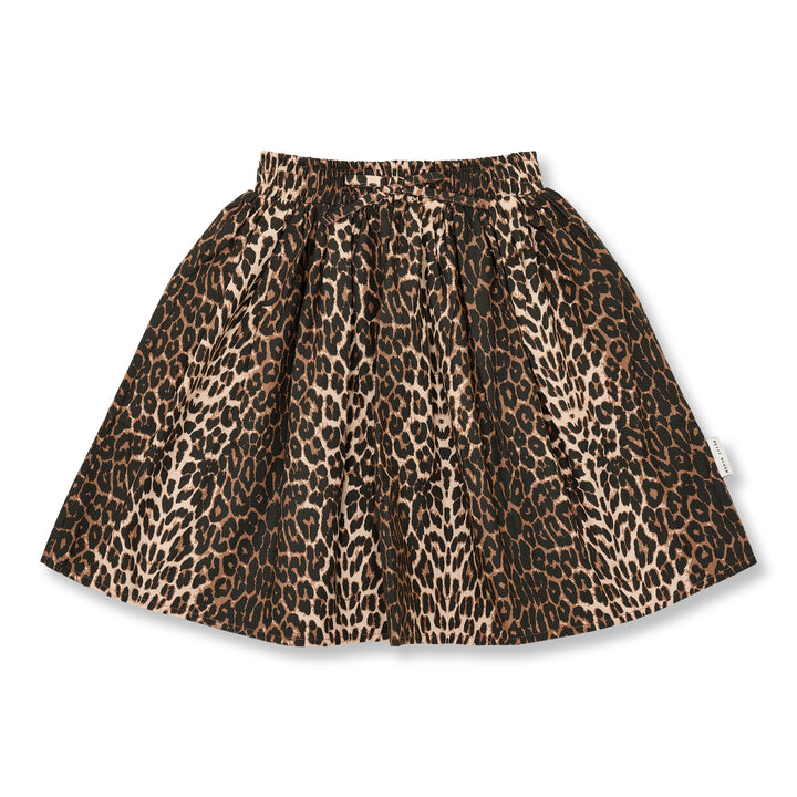 502 Midi Skirt - Leopard AOP