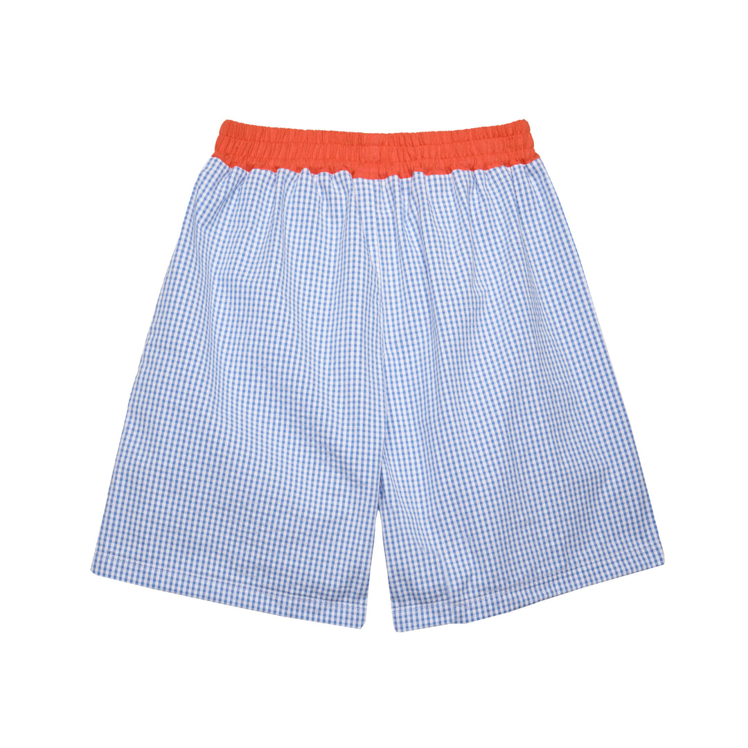 ALASSIO SHORTS-Sky Check