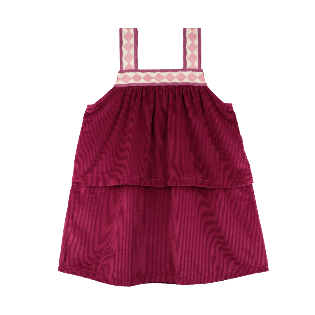 CRISTINA MAGENTA CORDURO CRISTINA DRESS