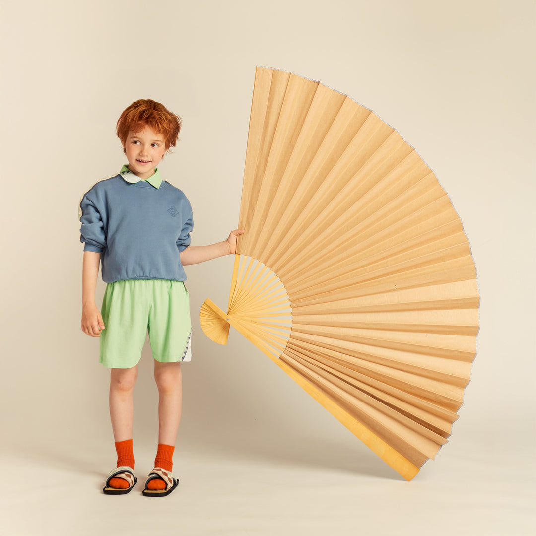 NICO SWEATSHIRT OVERSIZE BALOON FIT-SHADOW BLUE