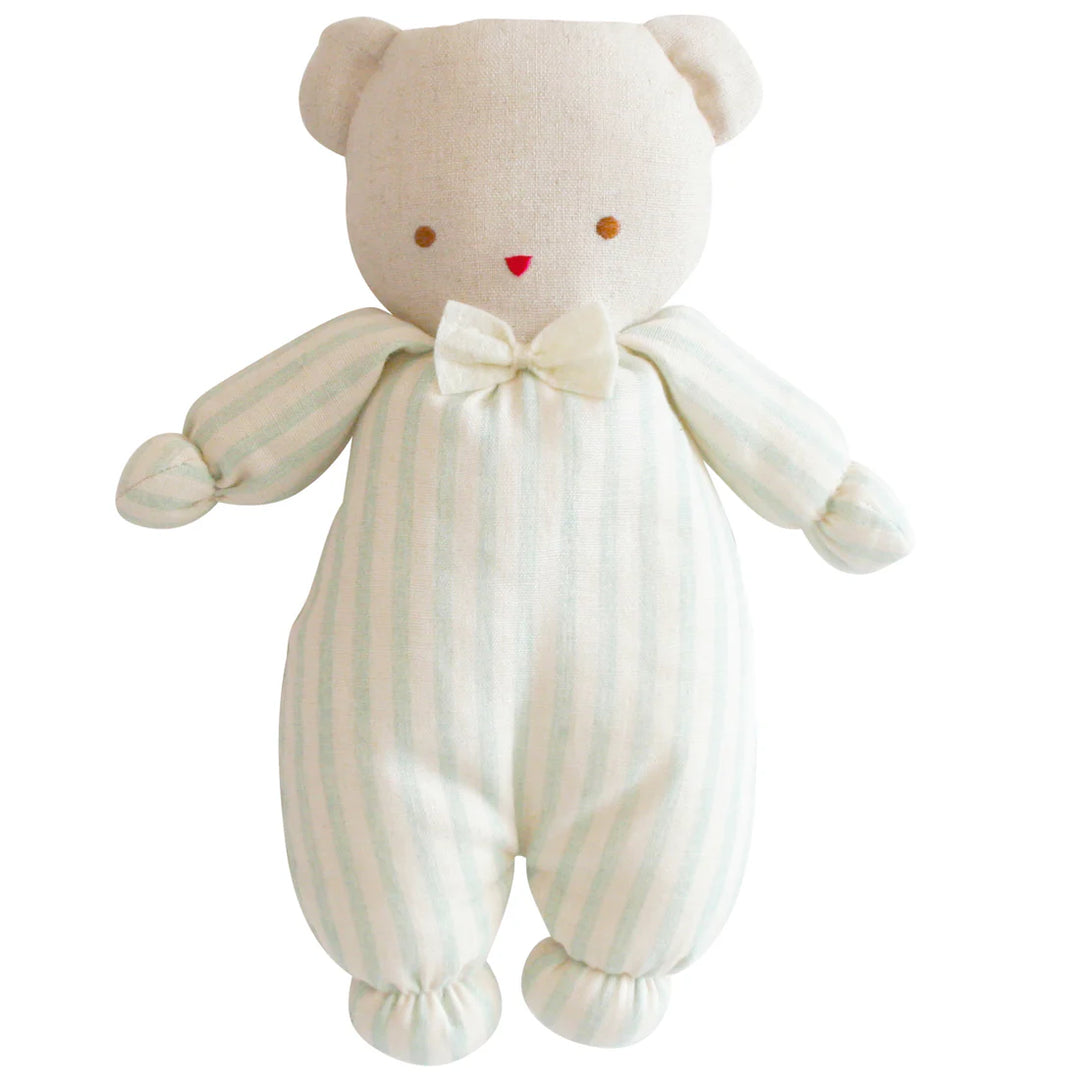 N11529SS - Baby Ted Sage Stripe
