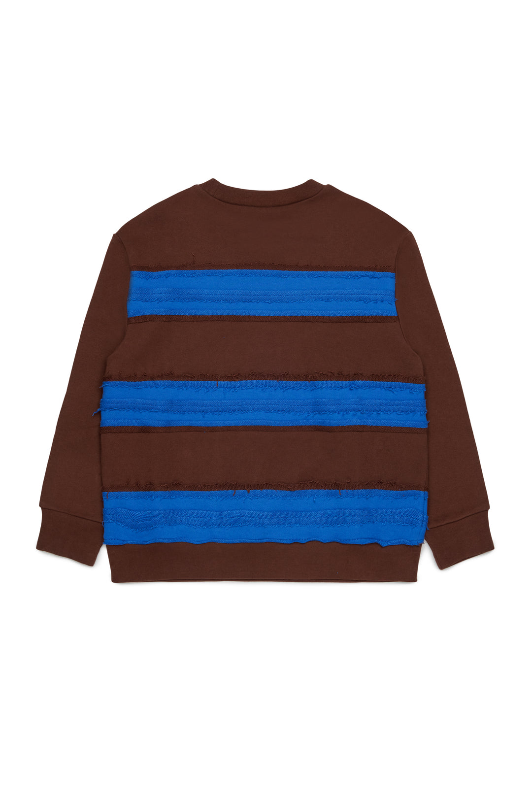 N210E4 N0522 BROWN BLU STRIPED LS TEE