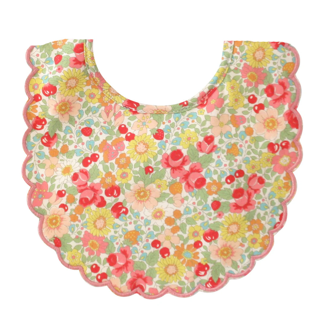 N5123SB - Scallop Bib Spring Blossom