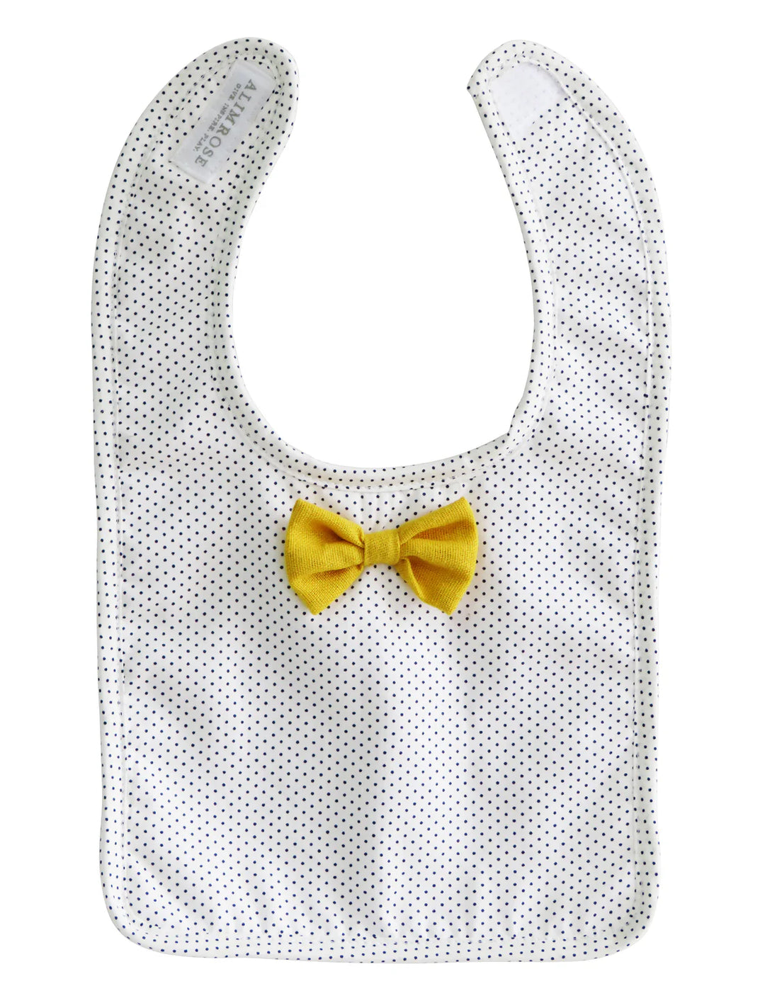 N9772NN - Bow Tie Bib Navy Pinspot
