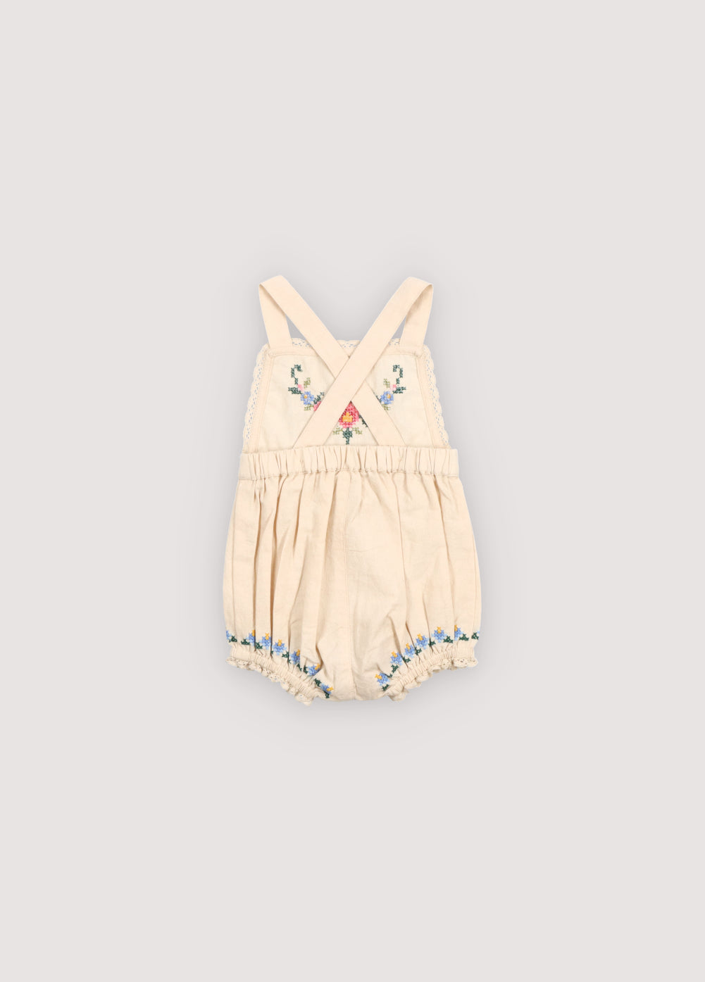 Narcise Baby Romper -Ecru