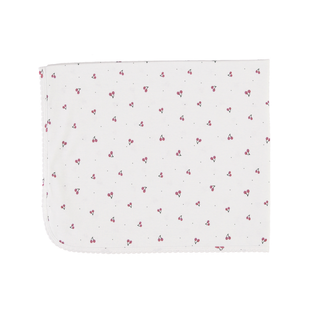 NALA BLANKET-Pink Cherry Rib