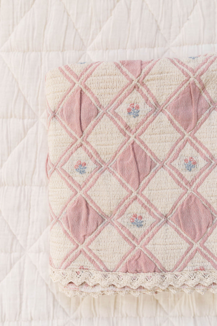 WHOLESALE PATCHWORK BLANKET - BOUQUET