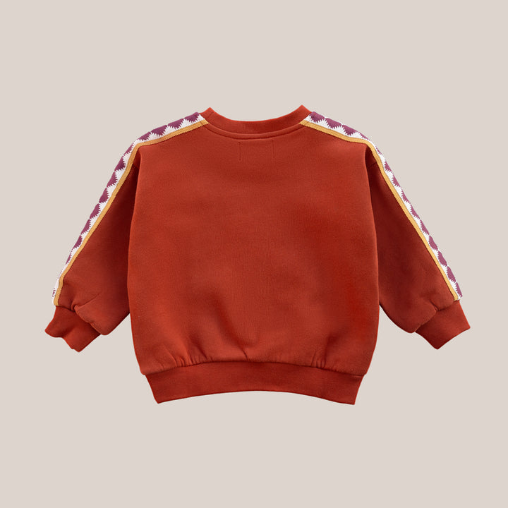 NICO SWEATSHIRT-Rust Orange