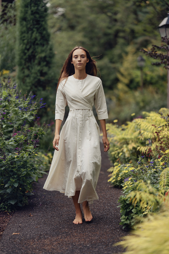 L307-Allison Dress-Ivory