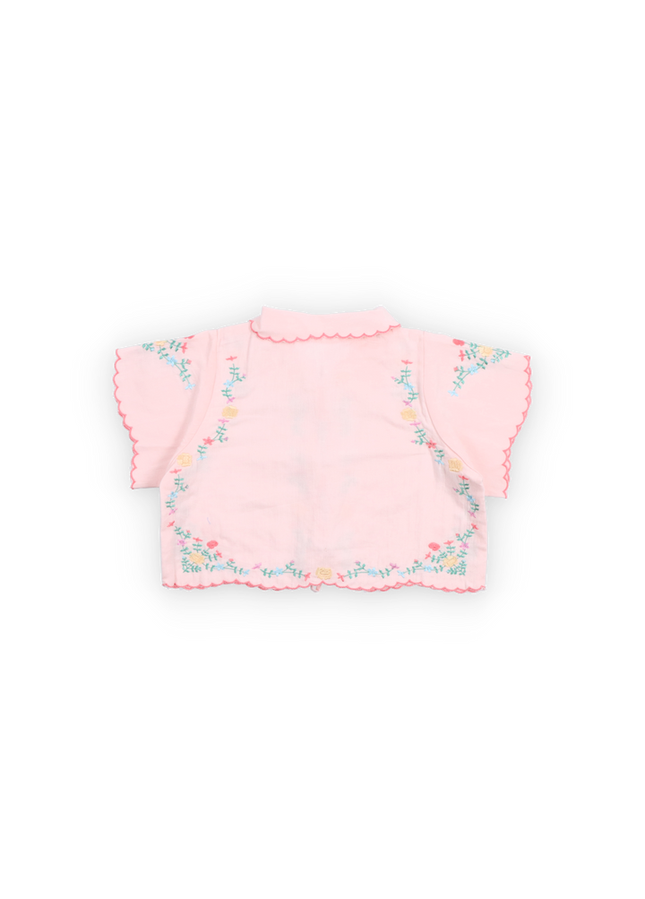 Orchid Baby Blouse -Petal Pink